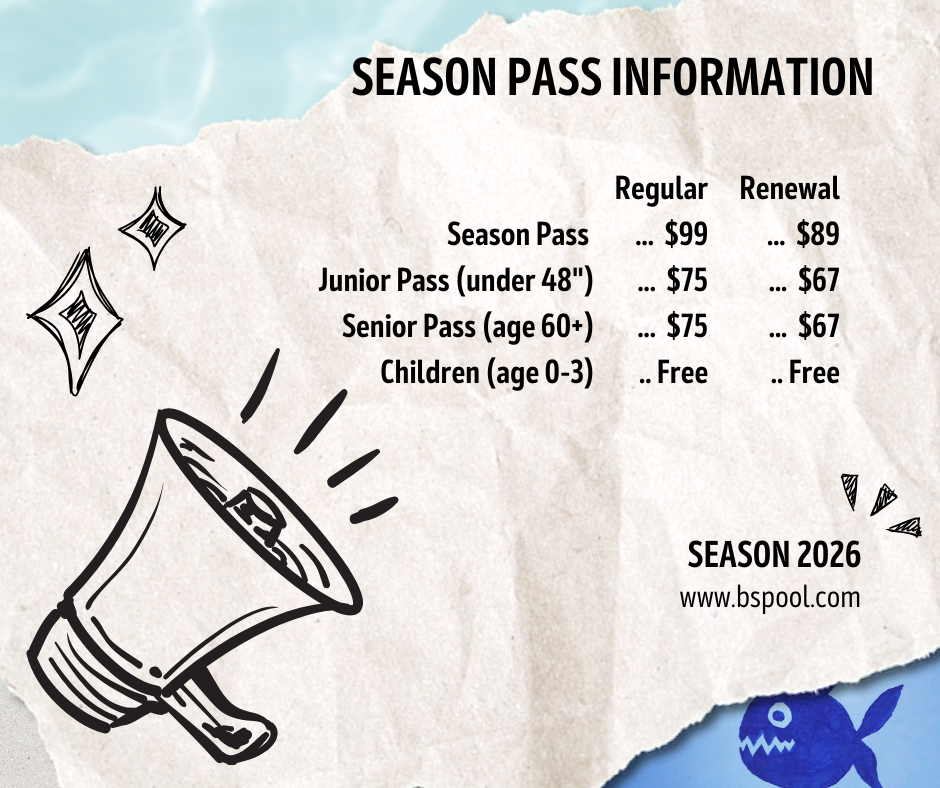 Season Pass Membership for Boiling Springs Pool
